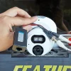 Installing a TVI security camera using a video balun with RJ45 port