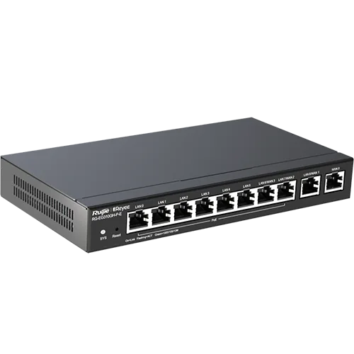 A side angle of the Reyee EG310-GH business router