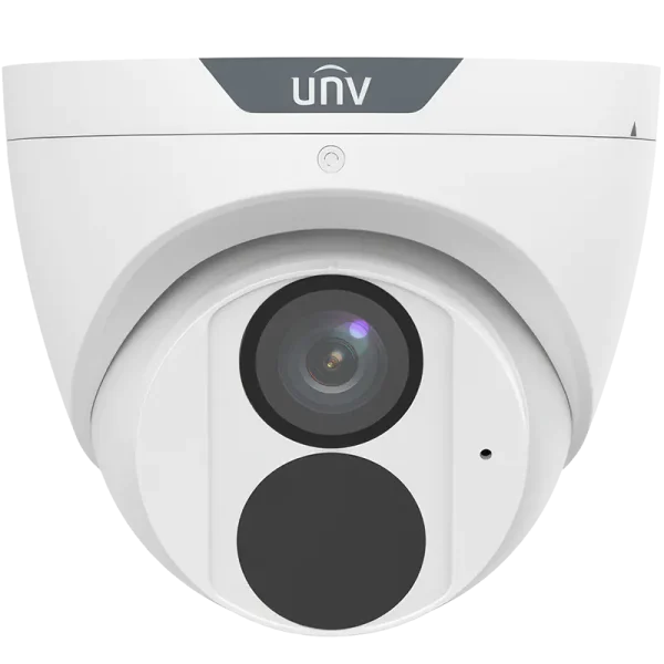 Uniview 4MP standard turret camera with built-in microphone