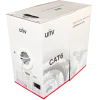 A white box of Cat6 cable with the UNV logo on it