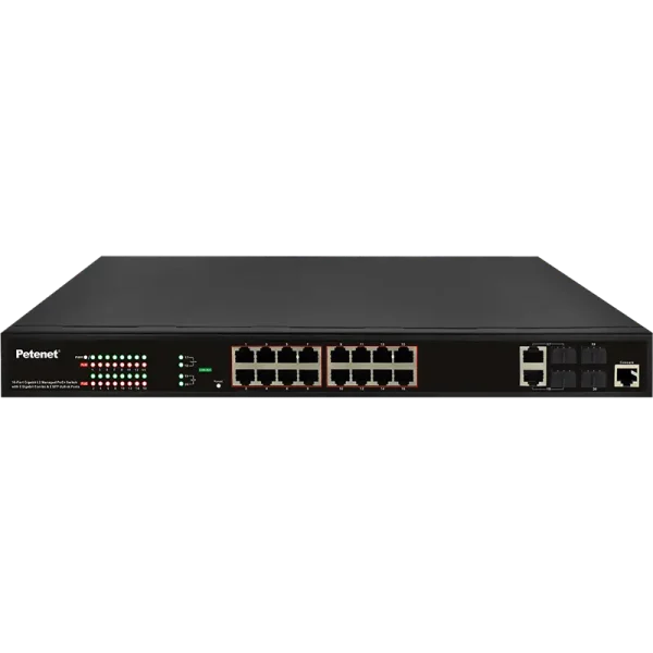 20-Port Gigabit L2 Managed PoE Switch