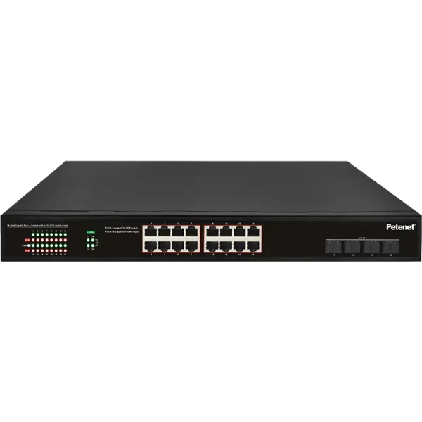 16-Port Gigabit PoE++ Switch